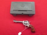 Ruger New Model single six 6shot revolver, stainless, .22LR & .22Mag cylind