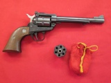 Ruger new Model Single Six .22LR/.22win mag cylinders revolver, only 4 roun