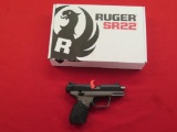 Ruger SR22 .22LR semi auto pistol, model 3627, new in box, tag#6063