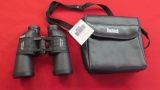 Bushnell perma focus binoculars w/case, tag#6091