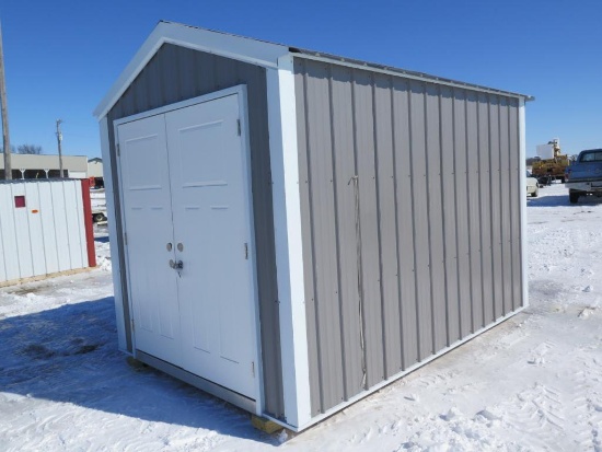 8x12' storage shed - NEW, tag#6523