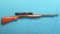 JC Higgins, Sears & Roebeck 29 .22 semi auto, Tasco Golden Alter scope, tag