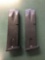 (2) Beretta 92 9mm high capacity mags, tag#7110