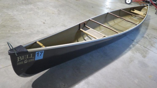 2004 18' Bell Mystic canoe, kevlar carbon fiber, tag#6911