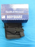 Smith & Wesson Bodyguard 380auto semi auto pistol, laser sight, like new in