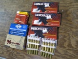 90rds total; 60rds American Eagle .338 Lapua Magnum 250gr SP, 20rds, PPU 25