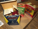 70rds 12ga vintage ammo w/vintage boxes, tag#6944