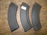 (3) 30rds AK47 mags, tag#7062