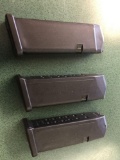 (3) Glock G19 9mm mags, tag#7111