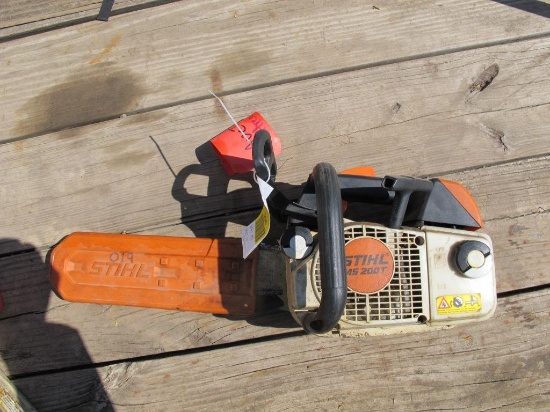 Stihl MS200T gas 14" chainsaw, tag#7430