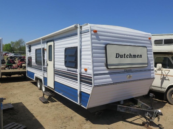 1996 Dutchman Classic 26' pull behind camper, sleeps 6, clean - SHARP  (Tra