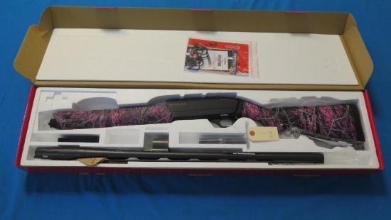 Winchester SX3 12ga 3" chamber 26" barrel Shotgun with Muddy Girl with a sy
