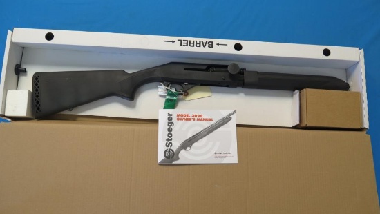 Stoeger M3020 20ga 3" chamber 26" barrel matte with black synthetic stock.