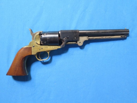 F.llietta .44 Blackpowder revolver, tag#8791