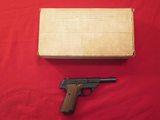 High Standard Sport King-M .22LR semi auto pistol, Model# 9258, 4 1/2" Bbl,