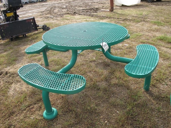 46" Round Picnic Table, tag#2490