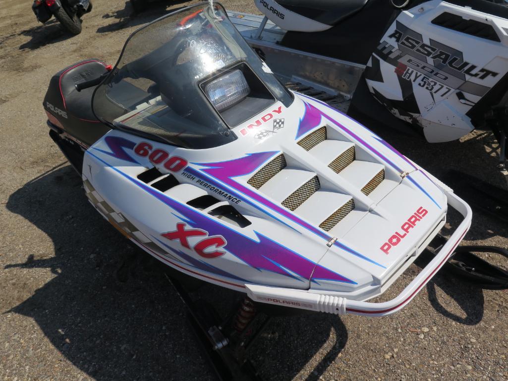 1998 Polaris Indy 600XC snowmobile, 4765mi - | Proxibid