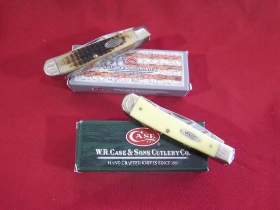 Case Trapper root beer, 58610 AND Case Trapper yellow, 80161, tag#3979