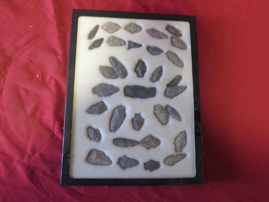 32 arrowheads, tag#6351