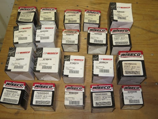 (20) Wiseco performance pistons (please view all pictures for various model