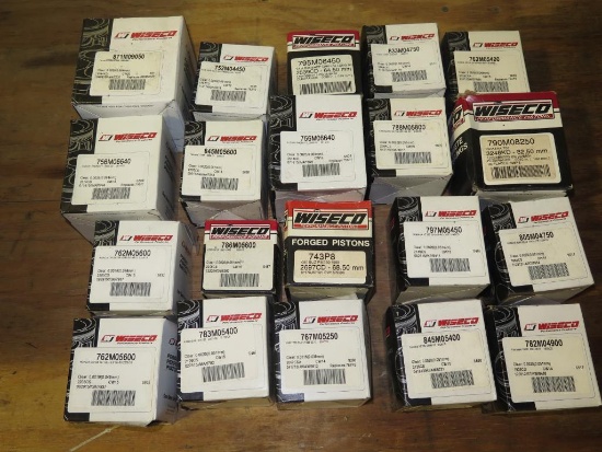 (20) Wiseco performance pistons (please view all pictures for various model