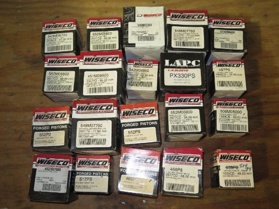 (20) Wiseco performance pistons (please view all pictures for various model