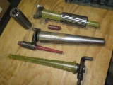 (5) Tapered End Cylinders and (3) Expandable Sleeves~3102
