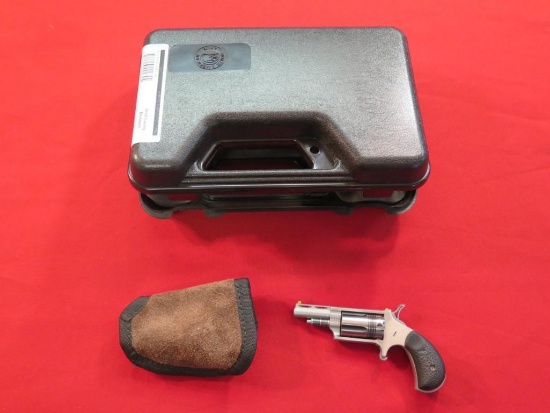NAA Wasp .22mag revolver, holster, original case, tag#1017