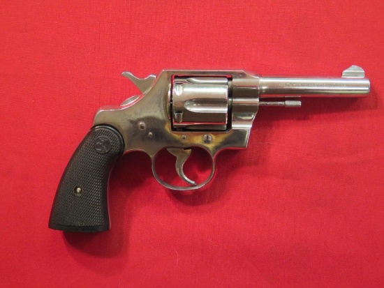 Colt Official Police .38sp 6 shot revolver, 4" barrel, tag#1065