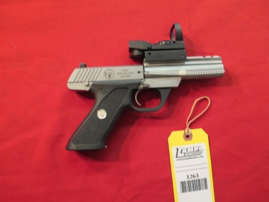 Colt 22 NRA 125 Anniversary 507/525 .22 semi auto pistol, BSA Red Dot, tag#