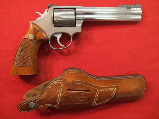 Smith & Wesson Model M68-61 357 Mag, revolver. stainless, adjustable sights
