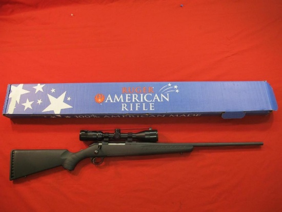 Ruger American 308ga bolt w/box and scope shot 10 times to sight in, tag#15