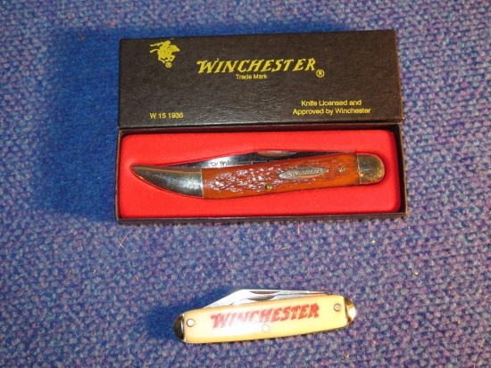 2 - Winchester pocket knives, tag#3904