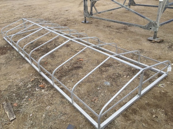 57" x 14' aluminum boat lift canopy frame, tag#2310