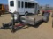 2007 Trailerman 7x14' trailer tandem axle, electric brakes , tag#3437