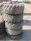 (5) Skid steer tires 16.5