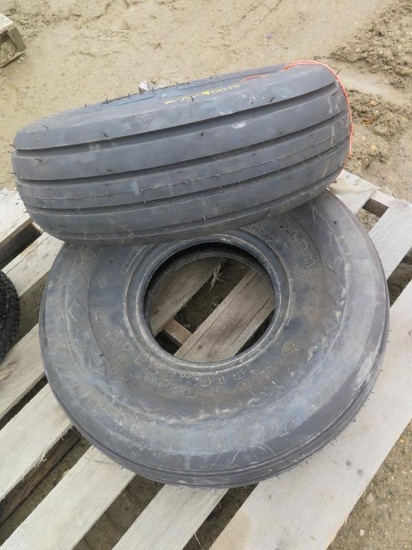 Goodyear implement 9.00-10 tires -like new, tag#3165