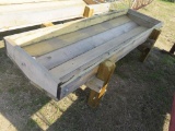 8' Feed Bank Raised Garden Bed, tag#3522