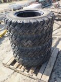 (4) Semi tires, tag#3736