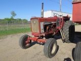 Farmall 706, wide, gas, decent rubber, tag#4182