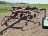 Miller Pro 1350 rotary hay rake, field ready