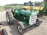 Oliver 550 wide front tractor, 3pt, 14.9-26 good rubber - Good runner, tag#