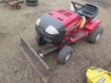 Murray 16.5hp riding mower, no deck, runs, tag#3267