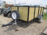 1993 Taga 5x10 utility trailer w/rear ramp gate 36