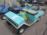 Cushman Elec. 36v Golf Cart with charger, $100 parts, manual. Needs batteri