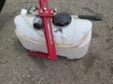 25 gallon ATV boomless sprayer, tag#3549