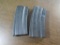 (2) Ruger Mini 14 .223 20rd mags, tag#5046