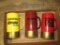 3pc set of Winchester & Federal shot shell drink mugs, tag#5221