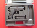 Sig Sauer P229 357sig semi auto pistol, stainless, extra mag, hard case, ta