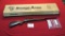Savage 25 .204 ruger bolt, like new in box, clip feed, extra mag, walnut st